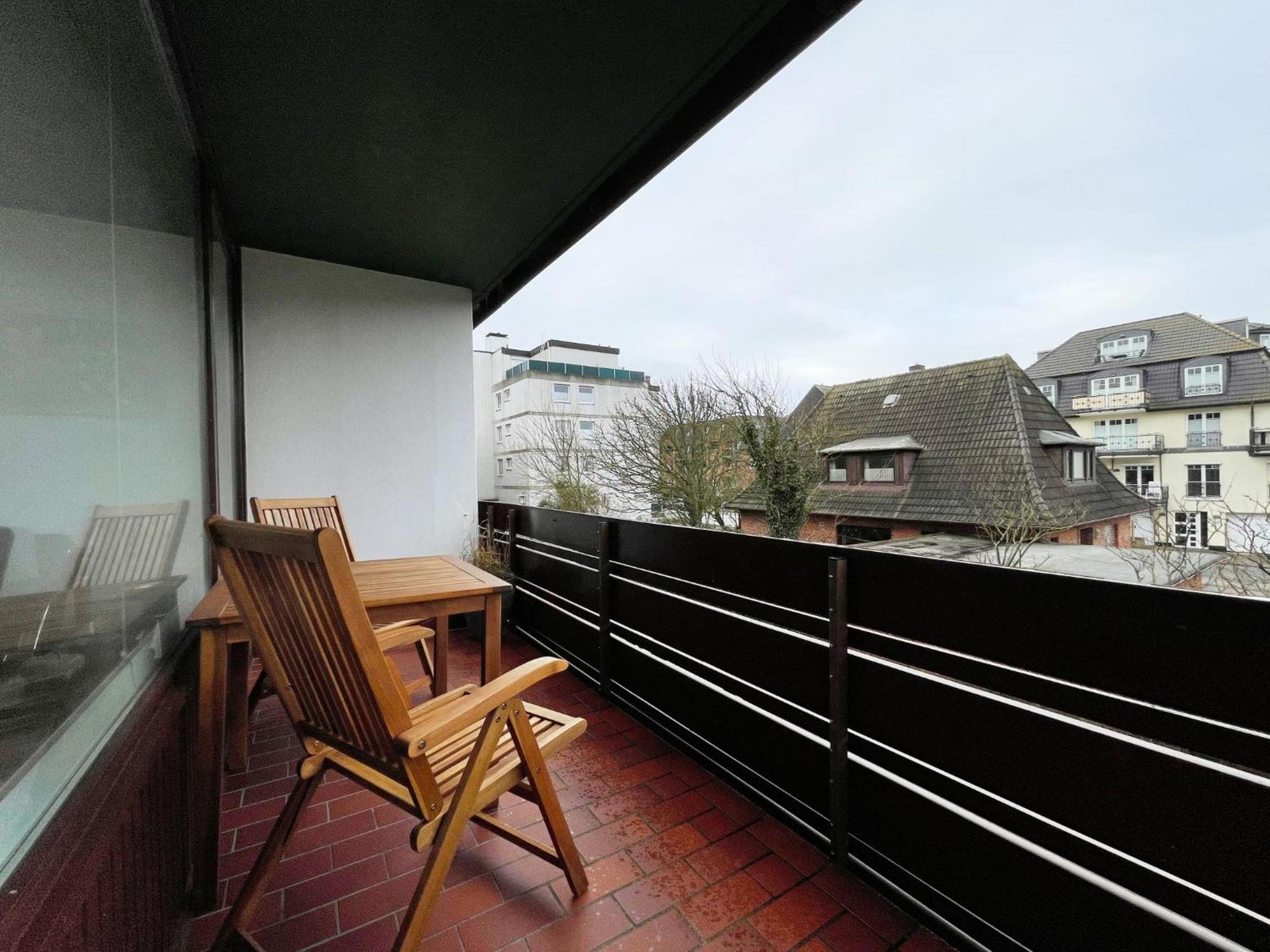 Ferienwohnung Mitten In Westerland Mit Balkon Strandlaufer 1 Kültér fotó